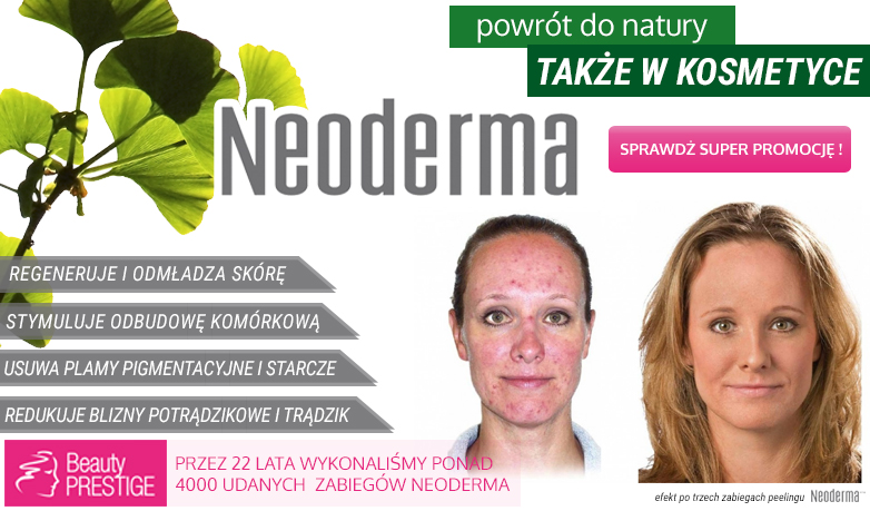neoderma bio peeling zabieg poznań
